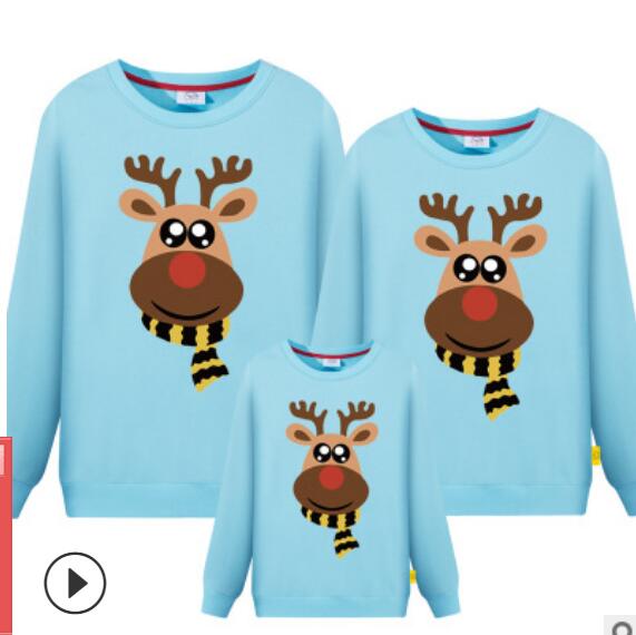 Deer Printed Family Matching Outfit Set