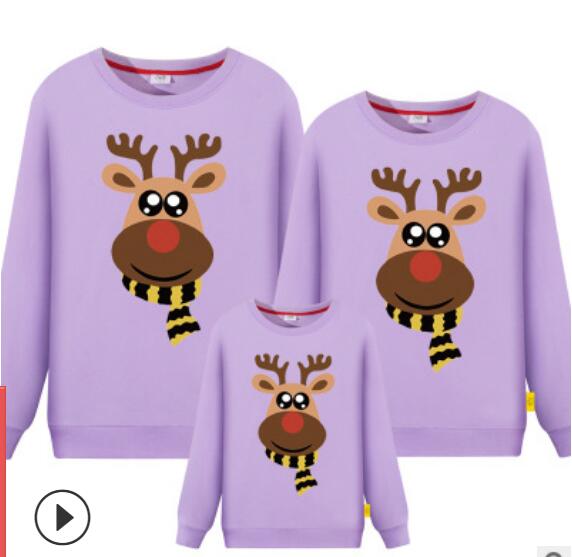 Deer Printed Family Matching Outfit Set