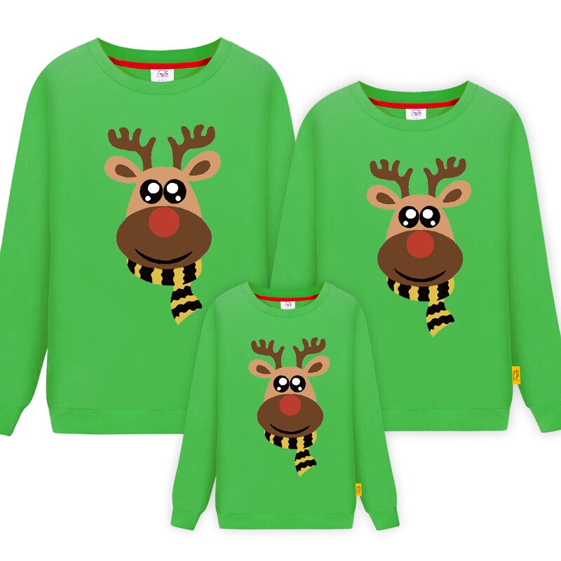 Deer Printed Family Matching Outfit Set