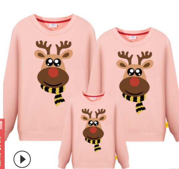 Deer Printed Family Matching Outfit Set