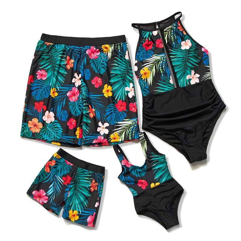 Family Swimsuit with Print