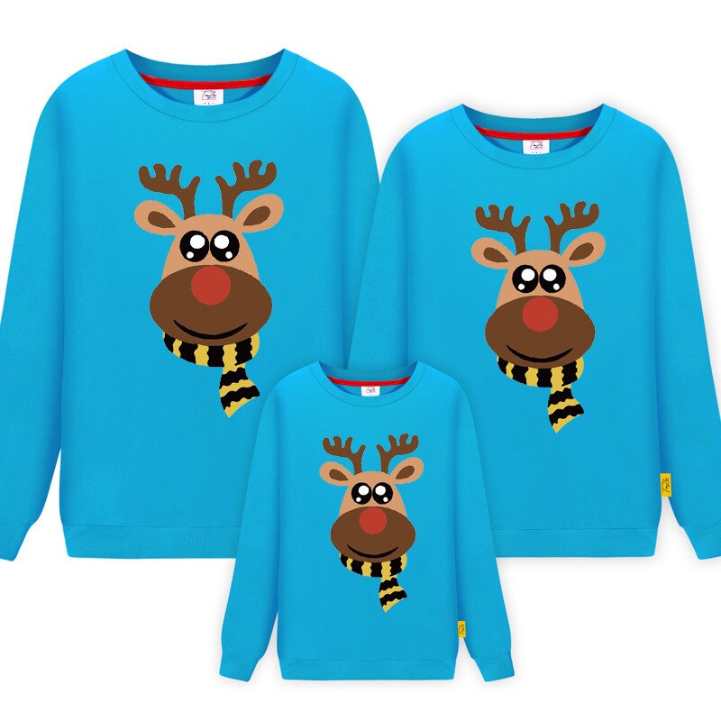 Deer Printed Family Matching Outfit Set