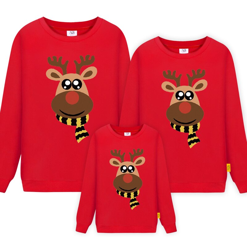 Deer Printed Family Matching Outfit Set